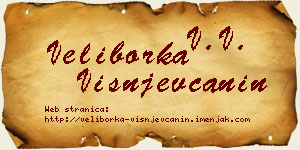 Veliborka Višnjevčanin vizit kartica